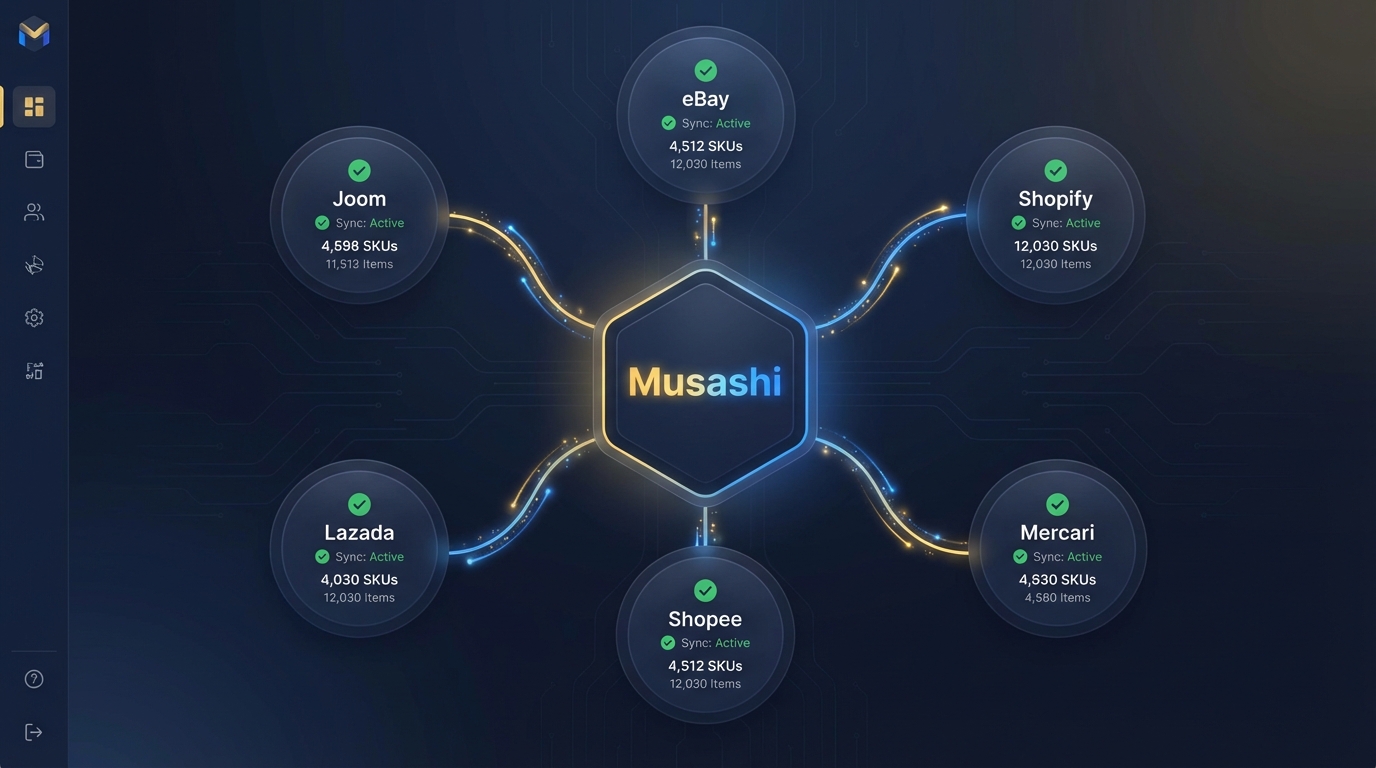 リアルタイム在庫同期